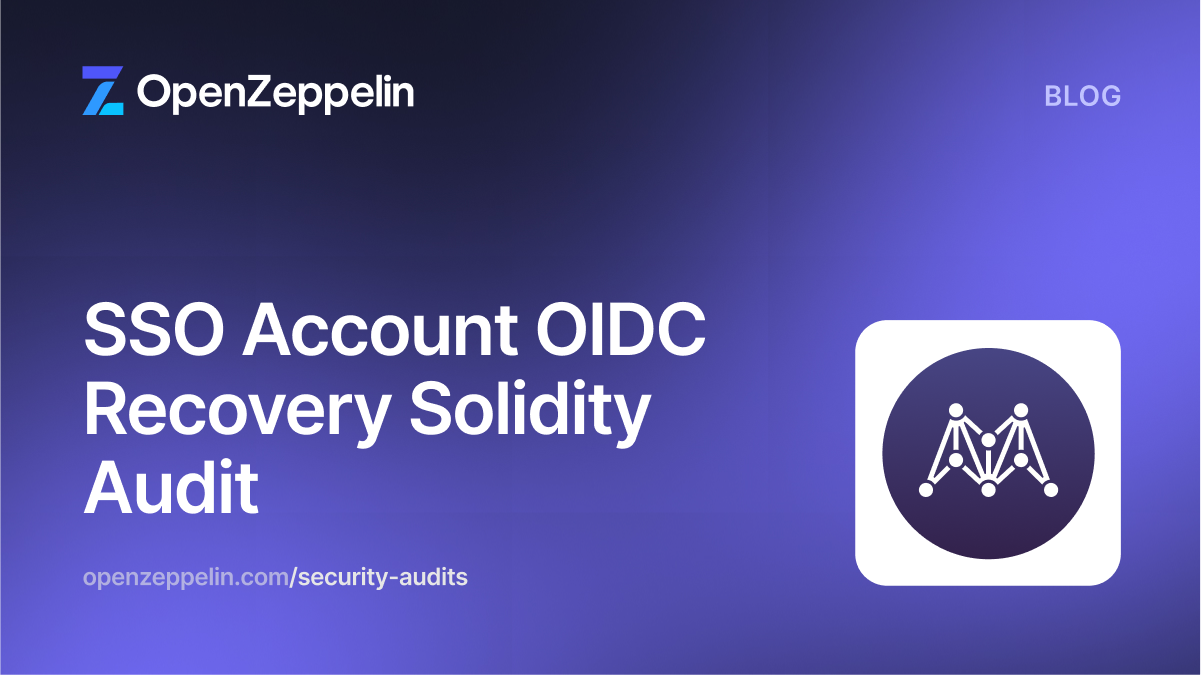 SSO Account OIDC Recovery Solidity Audit
