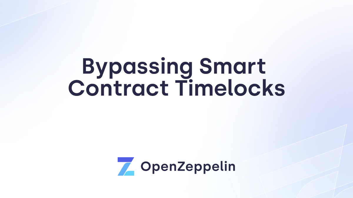 Bypassing Smart Contract Timelocks