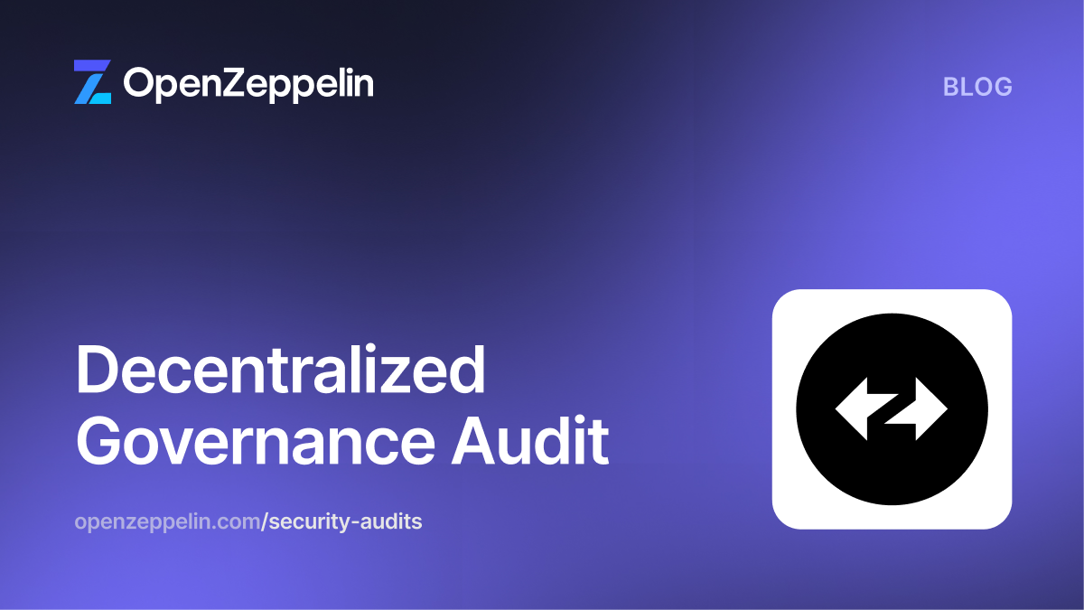Decentralized Governance Audit