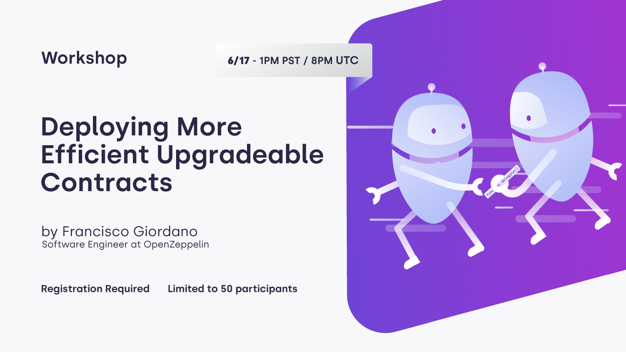 Deploying More Efficient Upgradeable Contracts