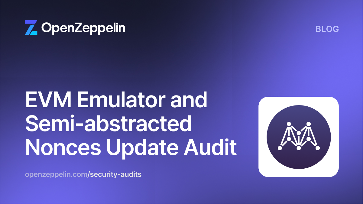 EVM Emulator and Semi-abstracted Nonces Update Audit