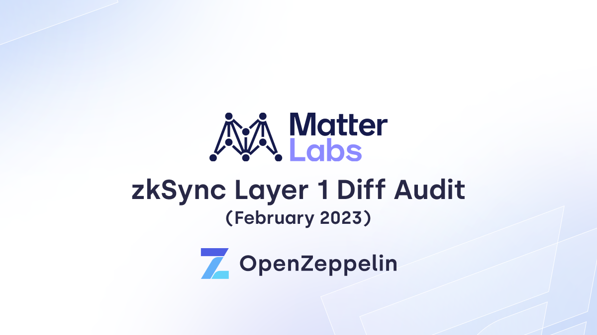 zkSync | Layer 1 Diff Audit February