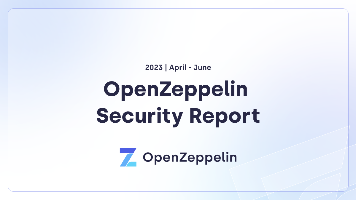 Security Report: Top Incidents and Insights from April - June 2023
