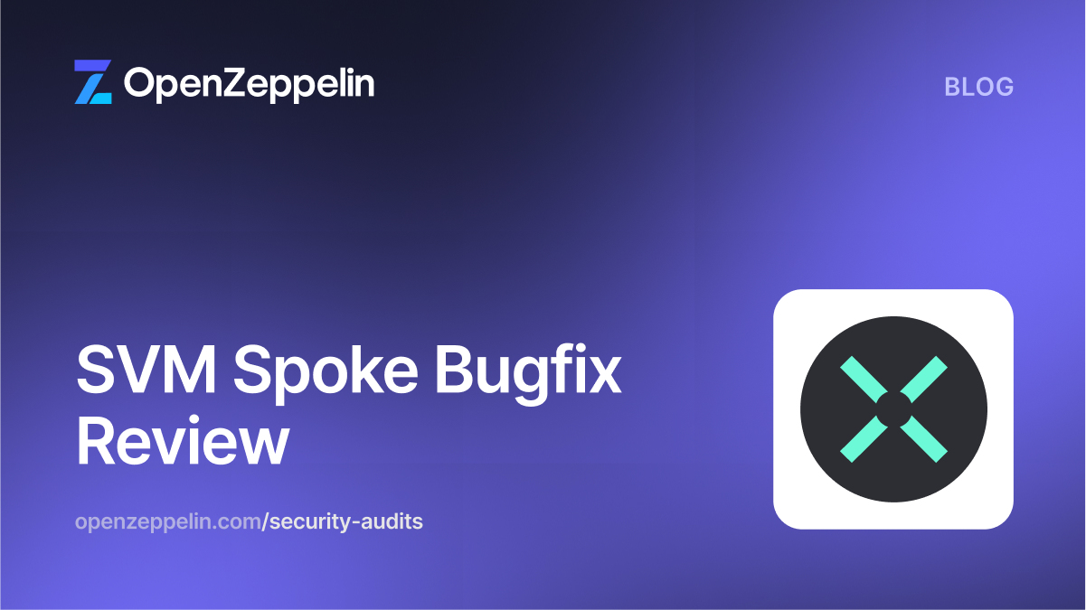 SVM Spoke Bugfix Review