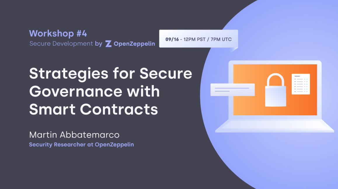Smart Contract Security Guidelines #4: Strategies for Safer Governance systems