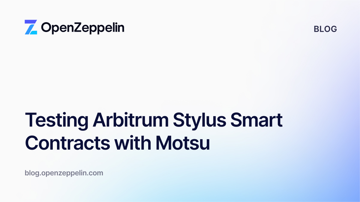 Testing Arbitrum Stylus Smart Contracts with Motsu