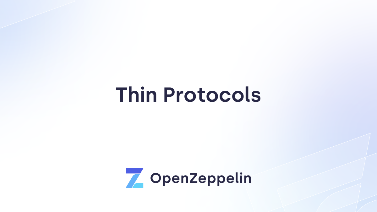 Thin Protocols