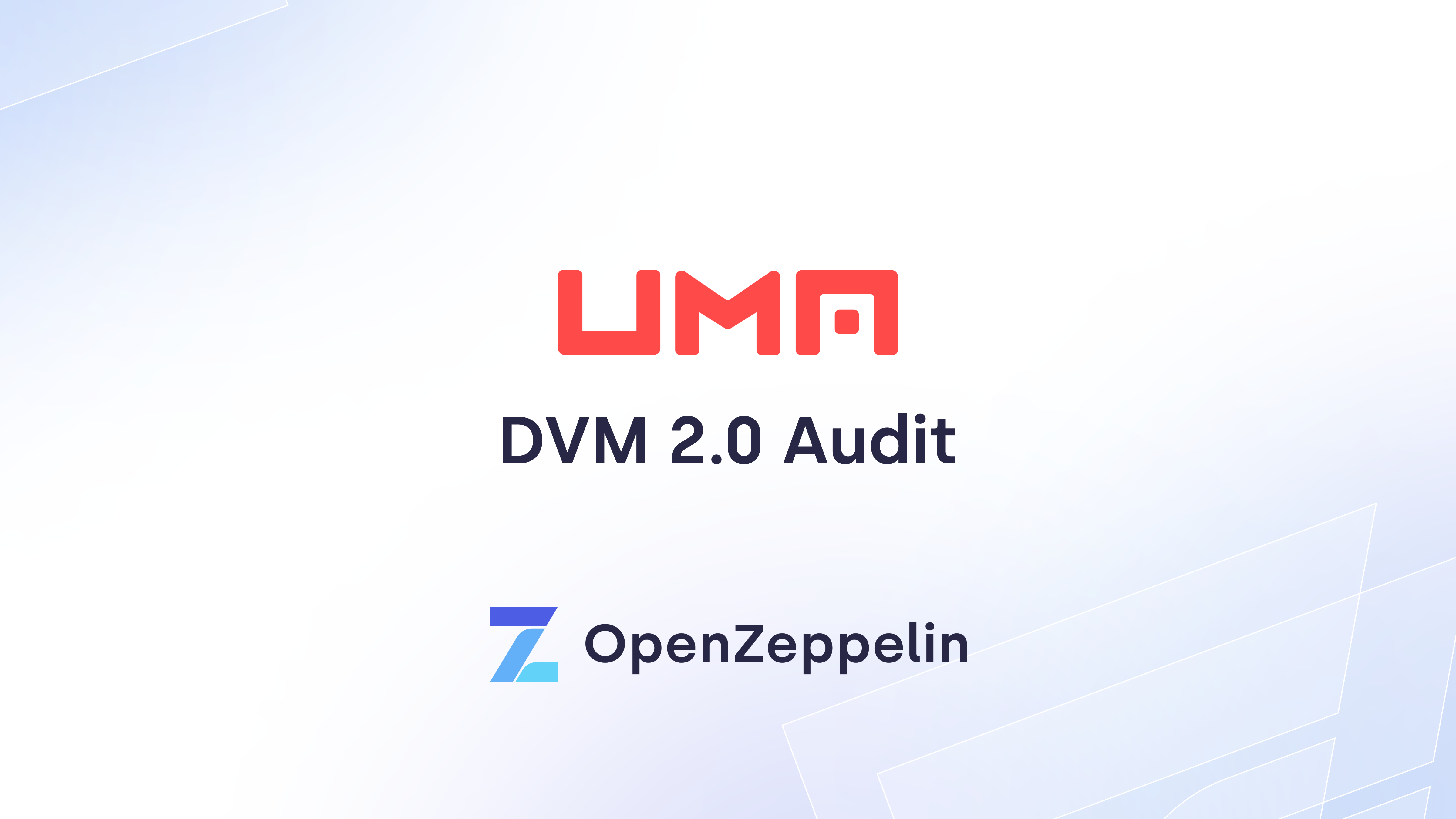 UMA DVM 2.0 Audit