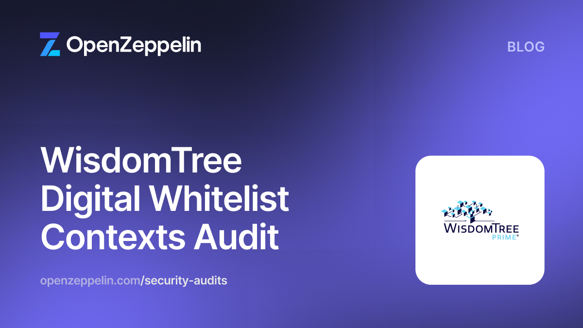 WisdomTree Digital Whitelist Contexts Audit