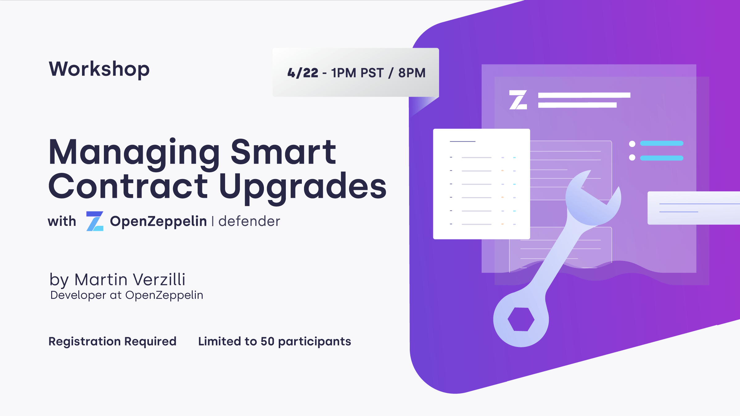 Workshop Recap: Managing Smart Contract Upgrades