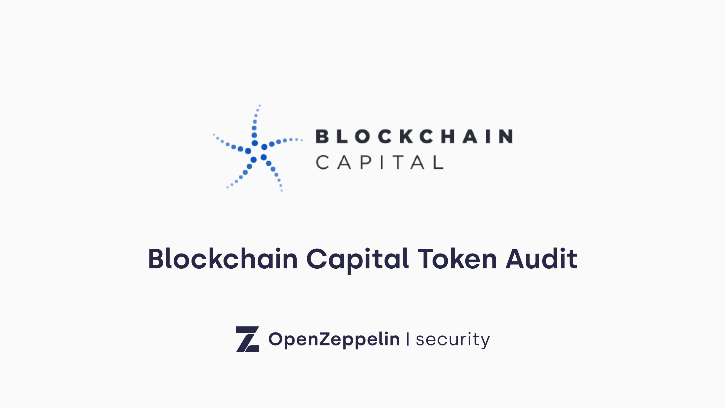 Blockchain Capital Token Audit