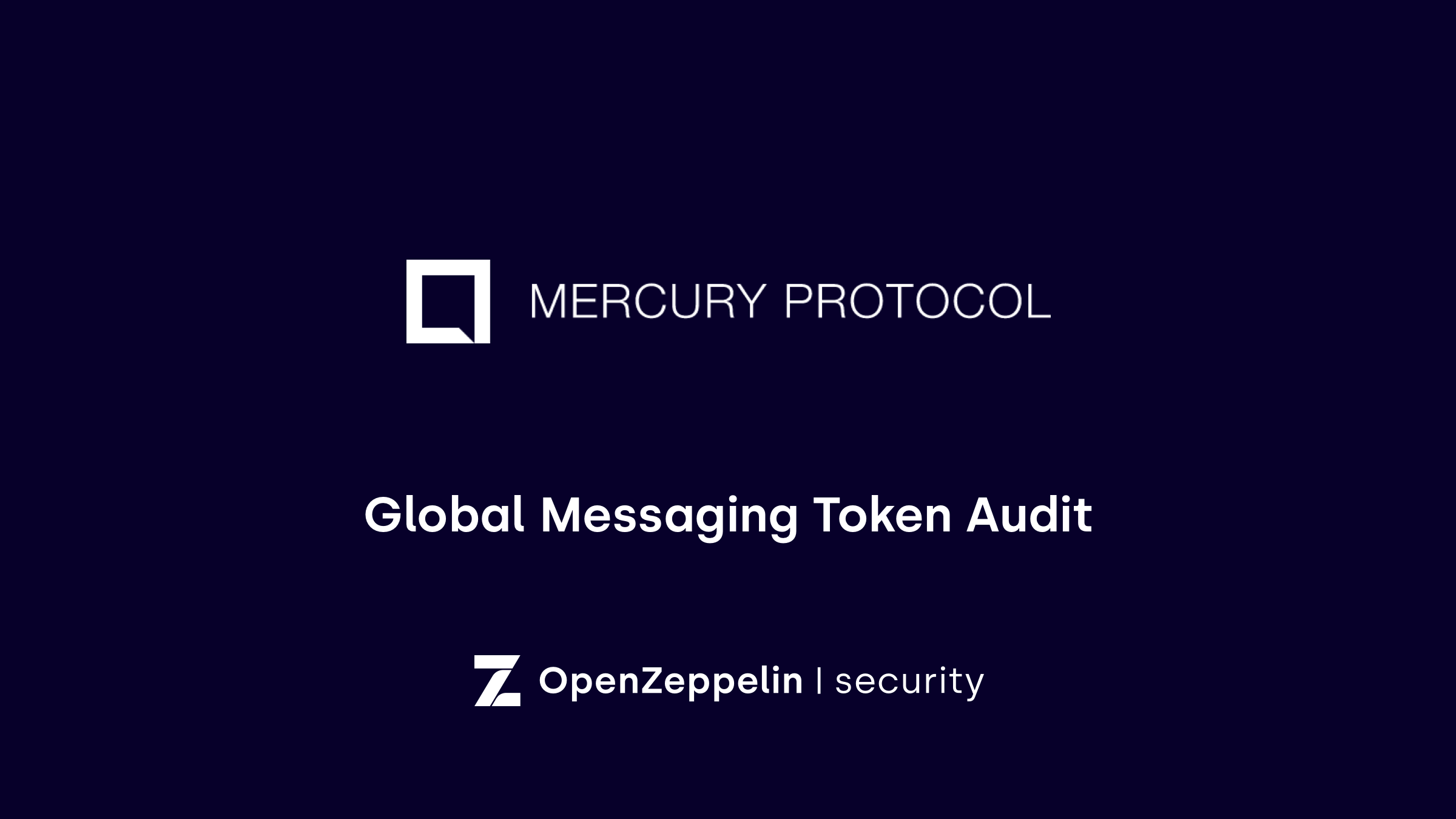 Global Messaging Token Audit