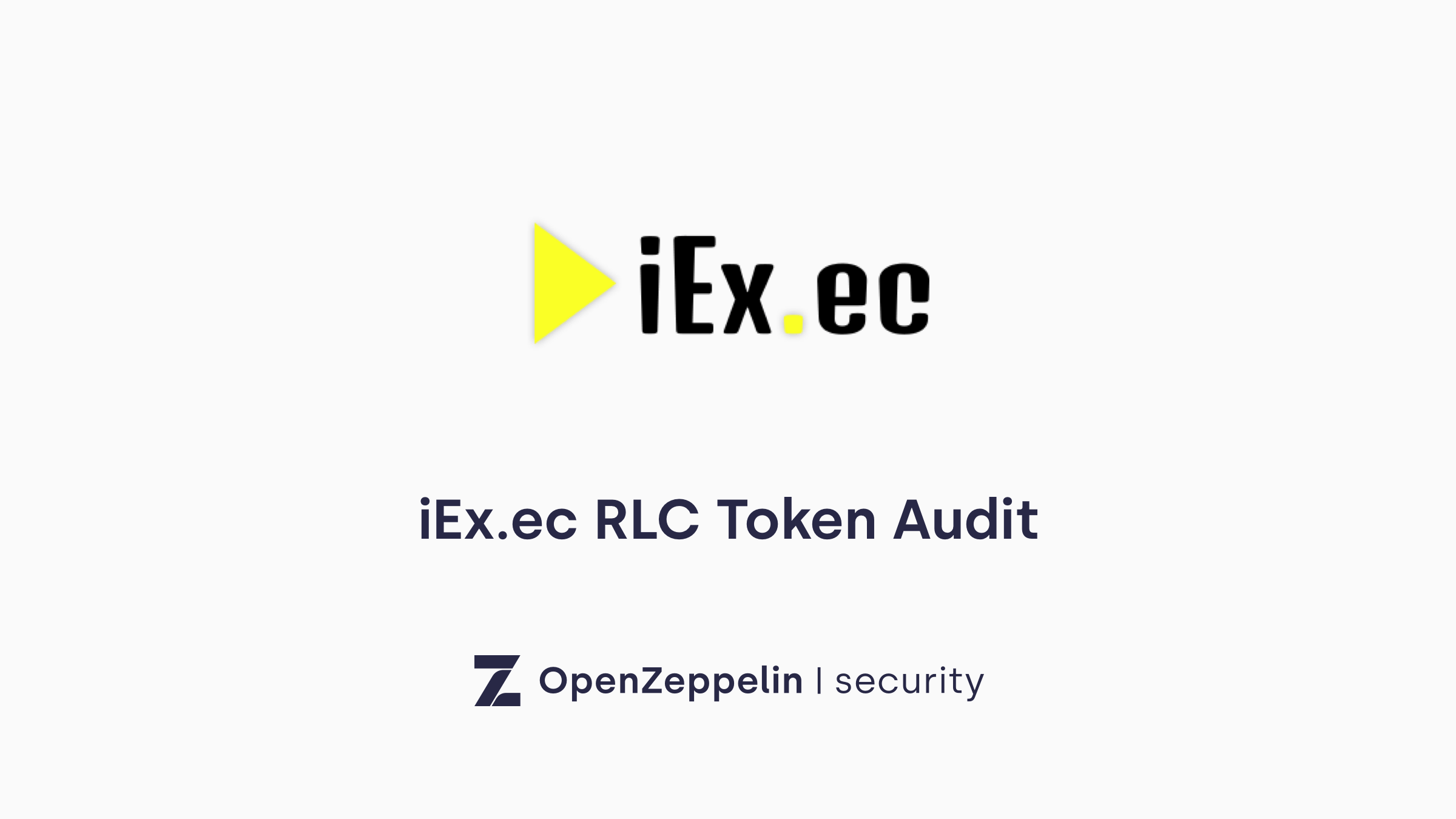 iEx.ec RLC Token Audit
