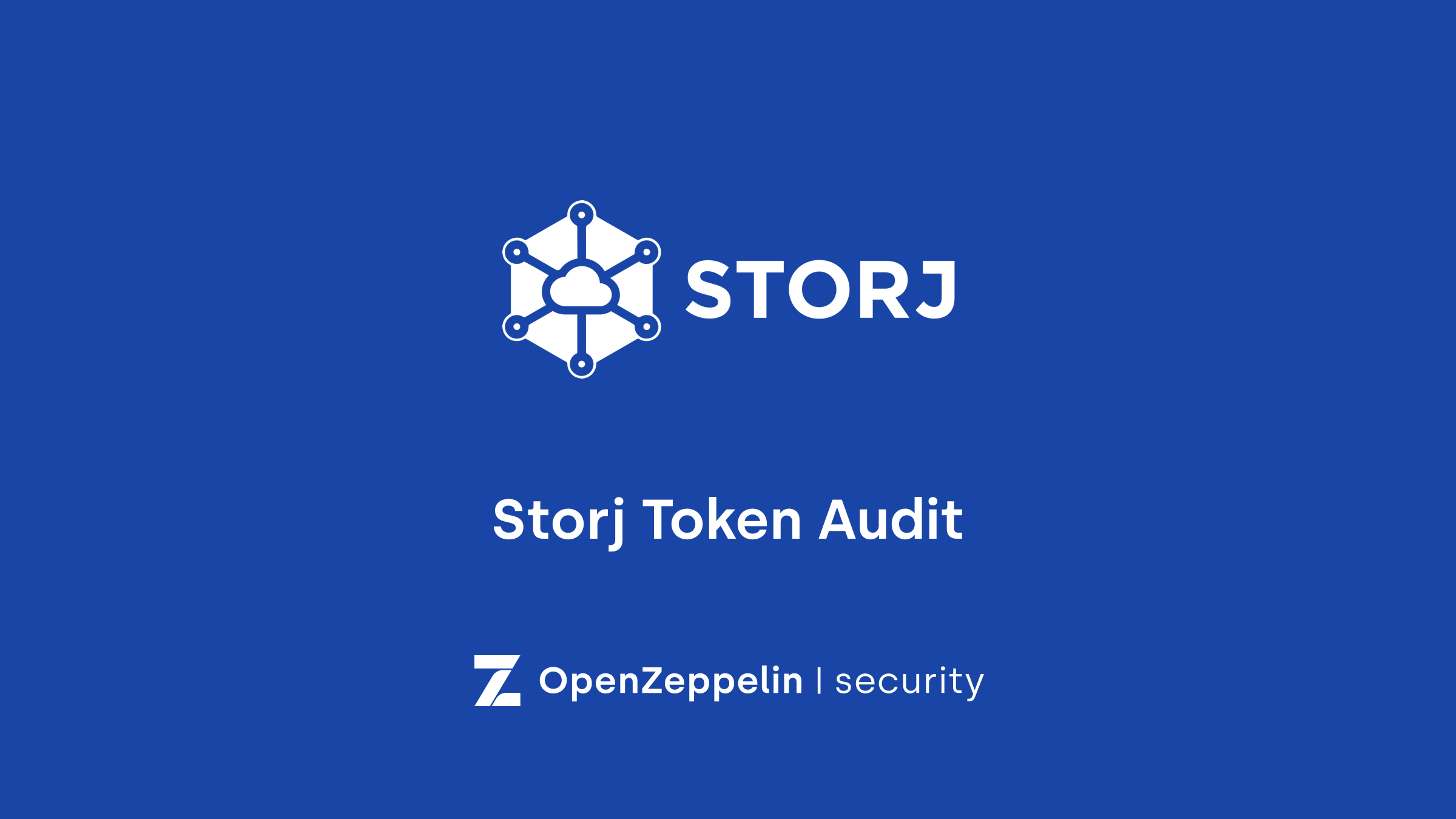 Storj Token Audit
