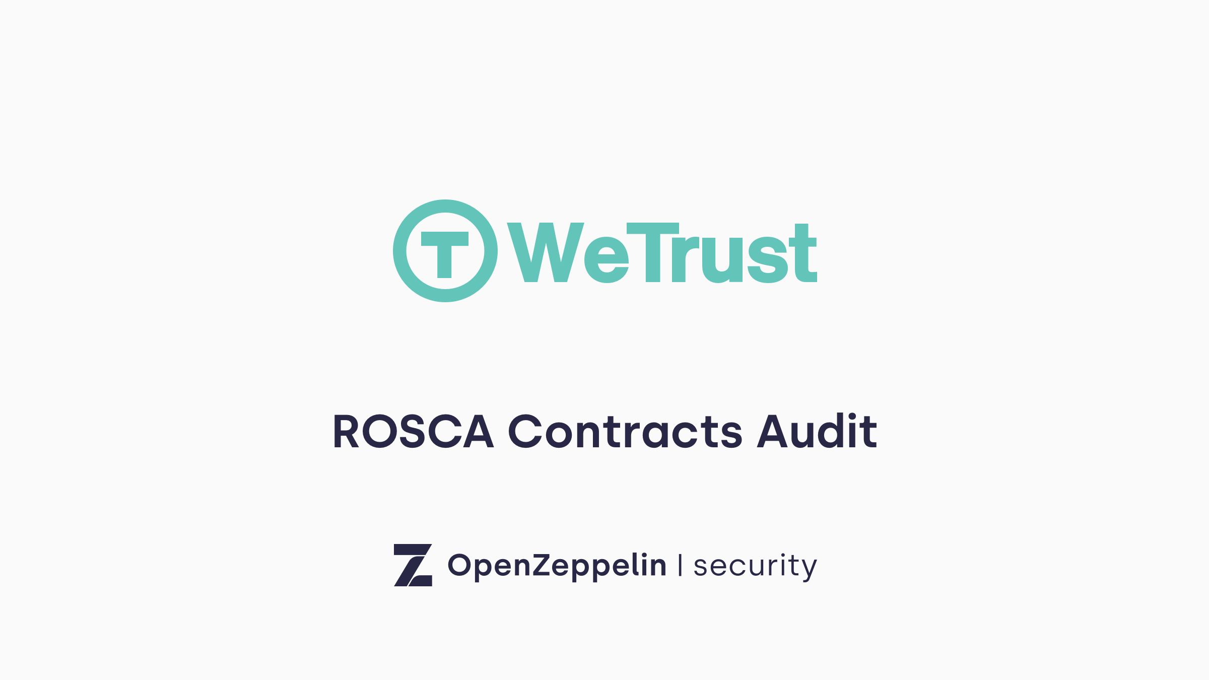 WeTrust ROSCA contract code audit