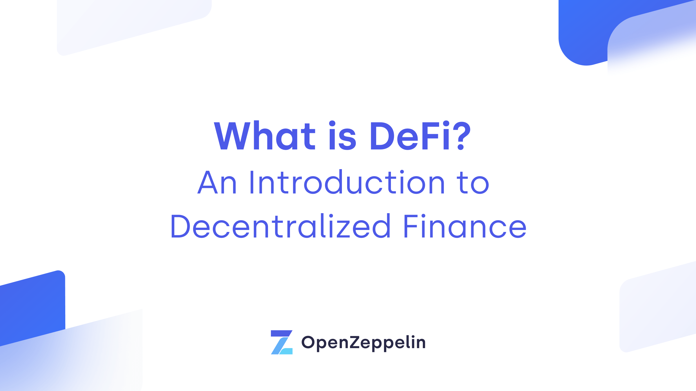 What is DeFi? An Introduction to Decentralized Finance