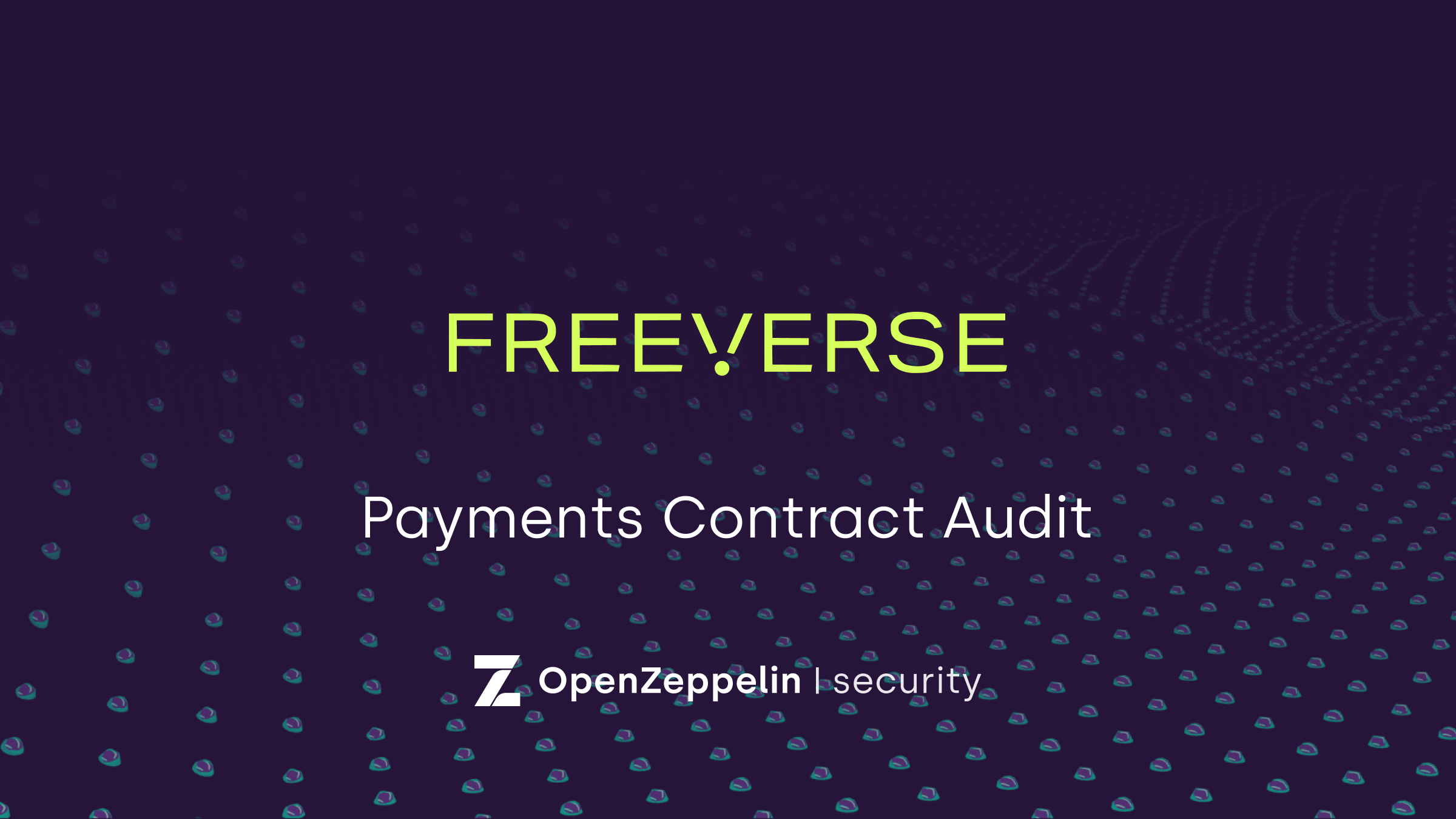 Freeverse Payments Contract Audit