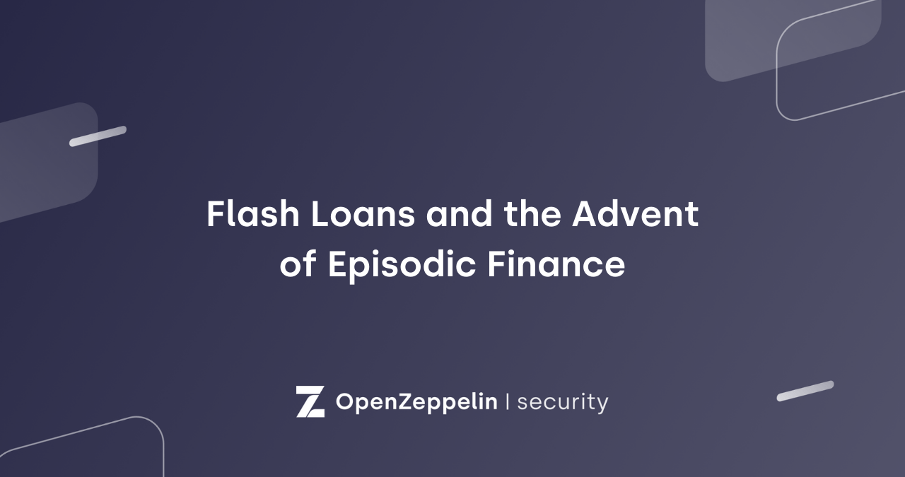 Flash Loans and the Advent of Episodic Finance