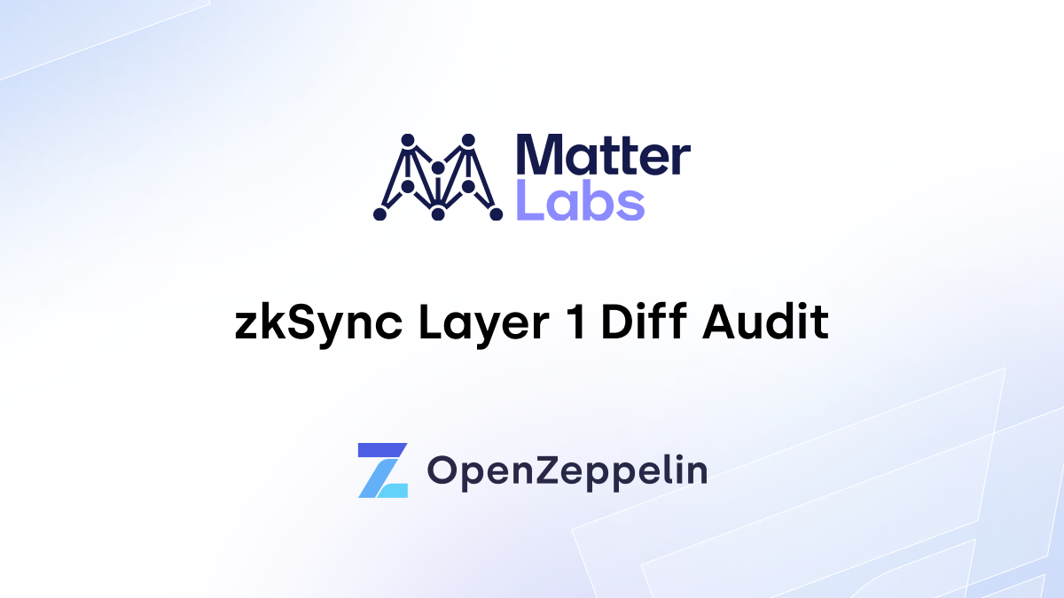 zkSync Layer 1 Diff Audit