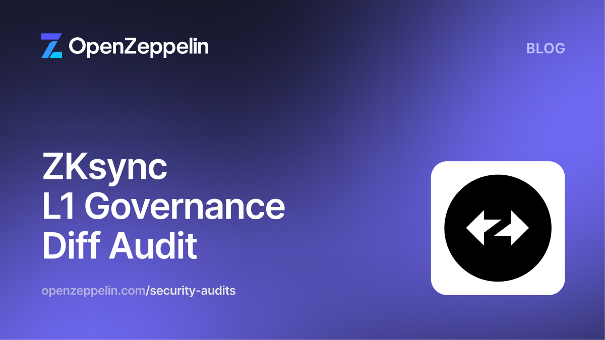ZKsync L1 Governance Diff Audit